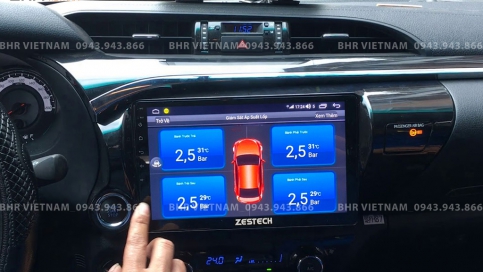 Màn hình DVD Android xe Toyota Hilux 2016 - nay | Zestech Z900